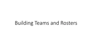 Building Teams and Rosters for the 2024-2025 Volleyball Season