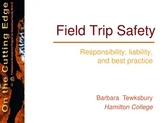 Field Trip Safety Responsibilities and Best Practices