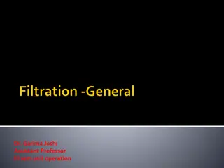 Factors Affecting Filtration Rate & Methods to Increase Rate