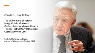 Vertical Integration in 19th Century America: Transaction Costs Economics Lens
