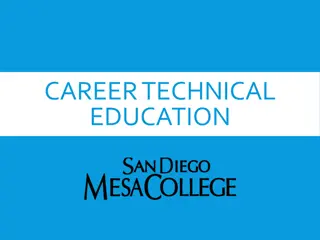 Career Technical Education Programs at San Diego Mesa College