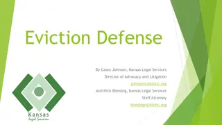 Eviction Defense Overview in Kansas