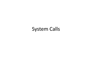 System Calls in Linux