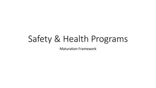 Safety and Health Programs Maturation Framework