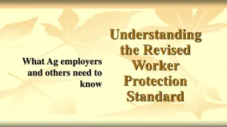 Revised Worker Protection Standard for Agricultural Employers