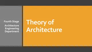 Theory of Architecture & Postmodernism Influence