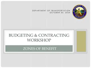 Department of Transportation Budgeting and Contracting Workshop