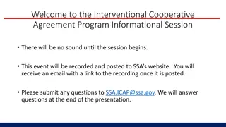 Interventional Cooperative Agreement Program Information