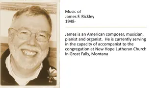 Music of James F. Rickley - American Composer and Musician
