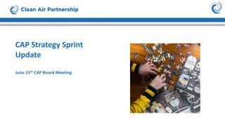 CAP Strategy Sprint Update for June 2022 Board Meeting
