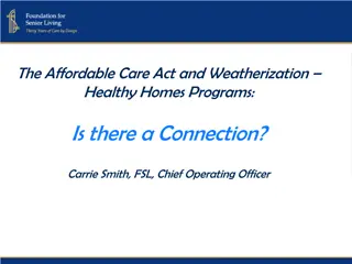 Opportunities in Affordable Care Act for Healthy Homes Initiatives