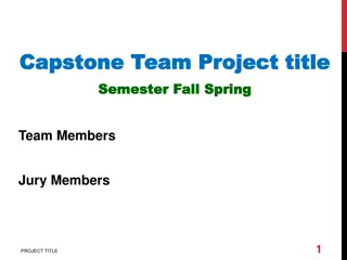 Capstone Project Innovations in Mechanical Engineering