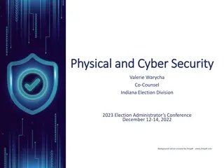 Security Protocols for Voting Systems and ePBs