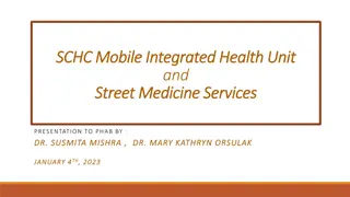 Sacramento County Health Center Mobile Health Unit Presentation