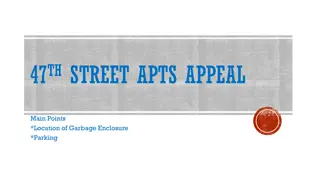 Neighboring Properties Issues: Garbage Enclosure & Parking Challenges