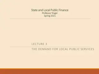 Local Public Service Demand: Citizen Behavior Insights