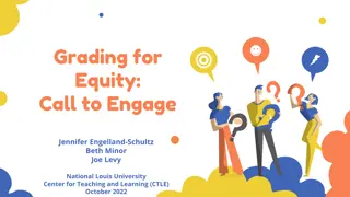 Grading for Equity Call to Engage