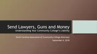 Community College Liability in North Carolina