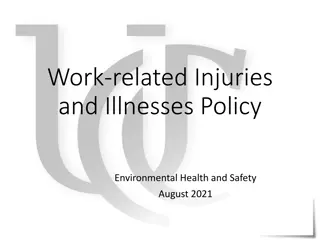 Work-Related Injuries and Illnesses Policy Overview