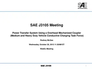 SAE J3105 Meeting Power Transfer System