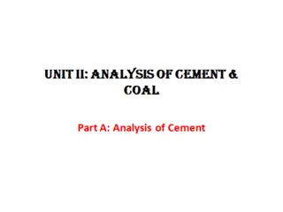 Essential Functions of Cement Ingredients