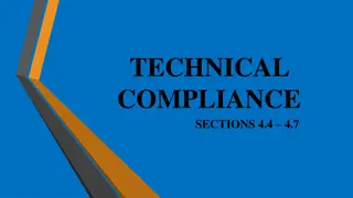 Technical Compliance Notices Overview