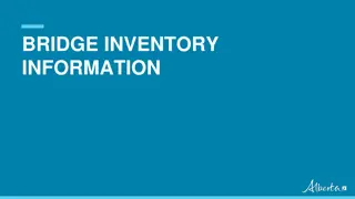 Bridge Inventory Information