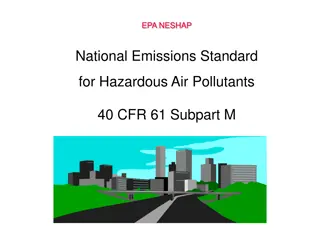 EPA NESHAP Regulations
