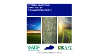 Investing in Growing Opportunities throughout Kentucky