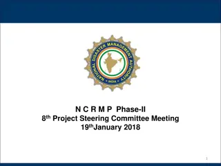 N.C.R.M.P. Phase-II 8th Project Steering Committee Meeting