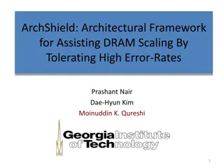 Architectural Framework for Assisting DRAM Scaling by Tolerating High Error Rates