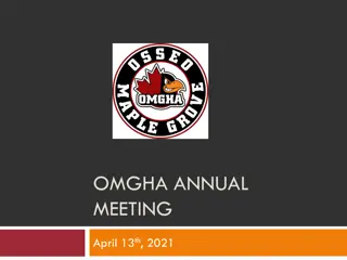 OMGHA Annual Meeting Agenda April 13th, 2021