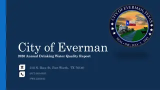 City of Everman 2020 Water Quality Report