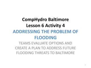 Addressing Future Flooding Threats in Baltimore