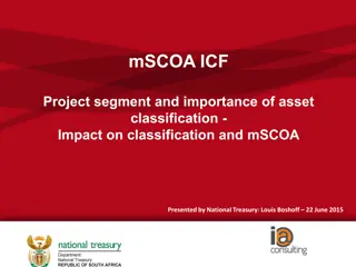 Importance of Asset Classification in mSCOA