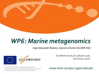 Marine Metagenomics Data Architecture