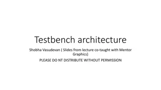 Testbench Architecture for Verification Planning