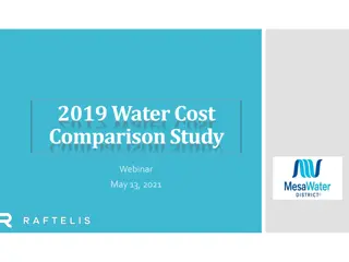 Water Cost Comparison Study: Operational Efficiency Analysis in Orange County
