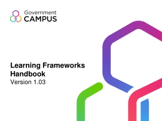 Learning Frameworks Handbook