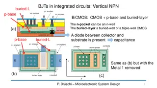 BJT Capacitances in Integrated Circuits