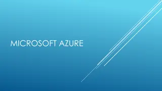 Understanding Microsoft Azure: Cloud Offering, Security, and More
