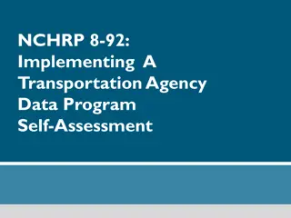 Implementing a Transportation Data Self-Assessment
