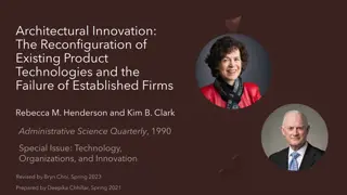 Architectural Innovation and Competitive Consequences