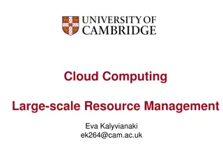 Cloud Computing Resource Management