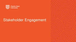 Steps to Stakeholder Engagement