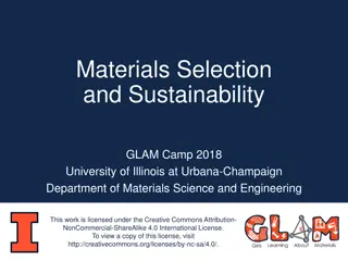 The Importance of Sustainable Materials Selection