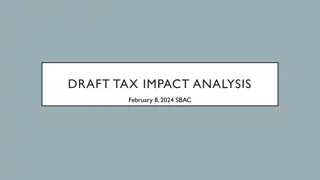 Tax Impact Analysis for Town of Cape Elizabeth