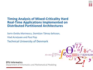 Timing Analysis of Mixed-Criticality Hard Real-Time Applications