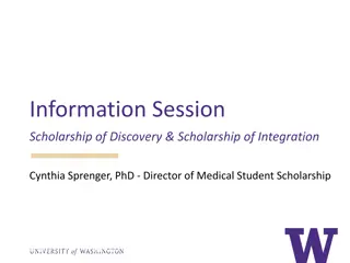 Medical Student Scholarship Program