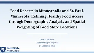 Refining Healthy Food Access in Urban Areas